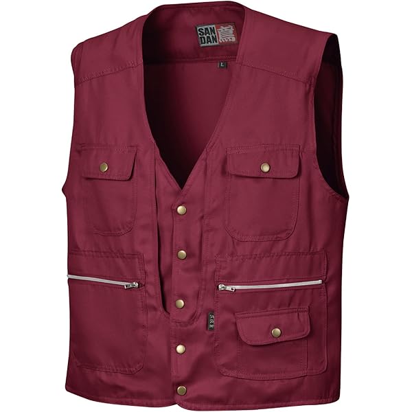Amazon.co.jp: Shinmen 777V Men's Sandan Tobi Vest, 04 wine